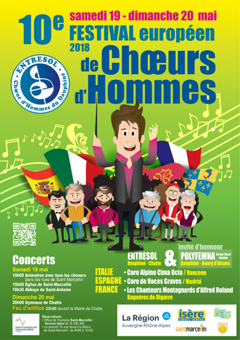 10eme festival européen de choeurs d'hommes